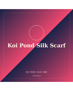 Koi Pond Silk Scarf